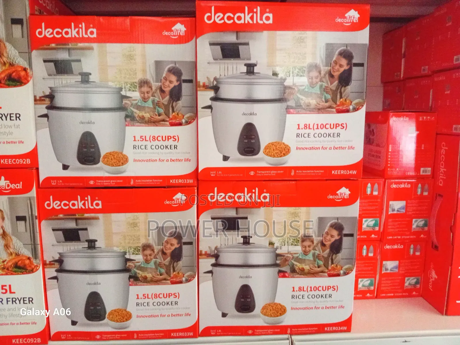 Stainless Steel Decakila 1.8l Rice Cooker Electric Decakila 1.8l Cook