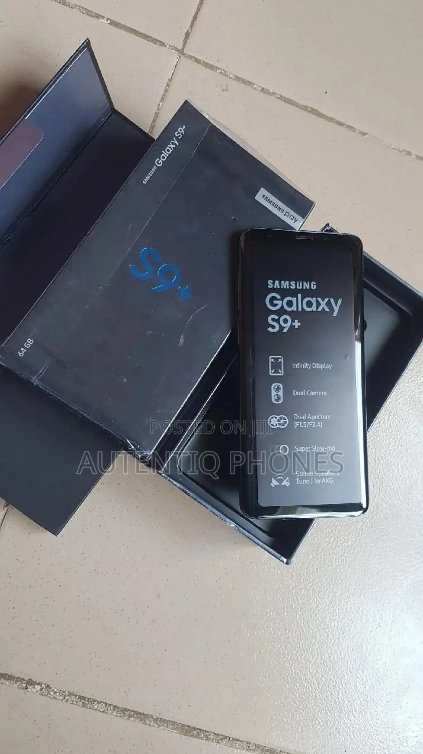 New Samsung Galaxy S9 Plus 64 GB Blue