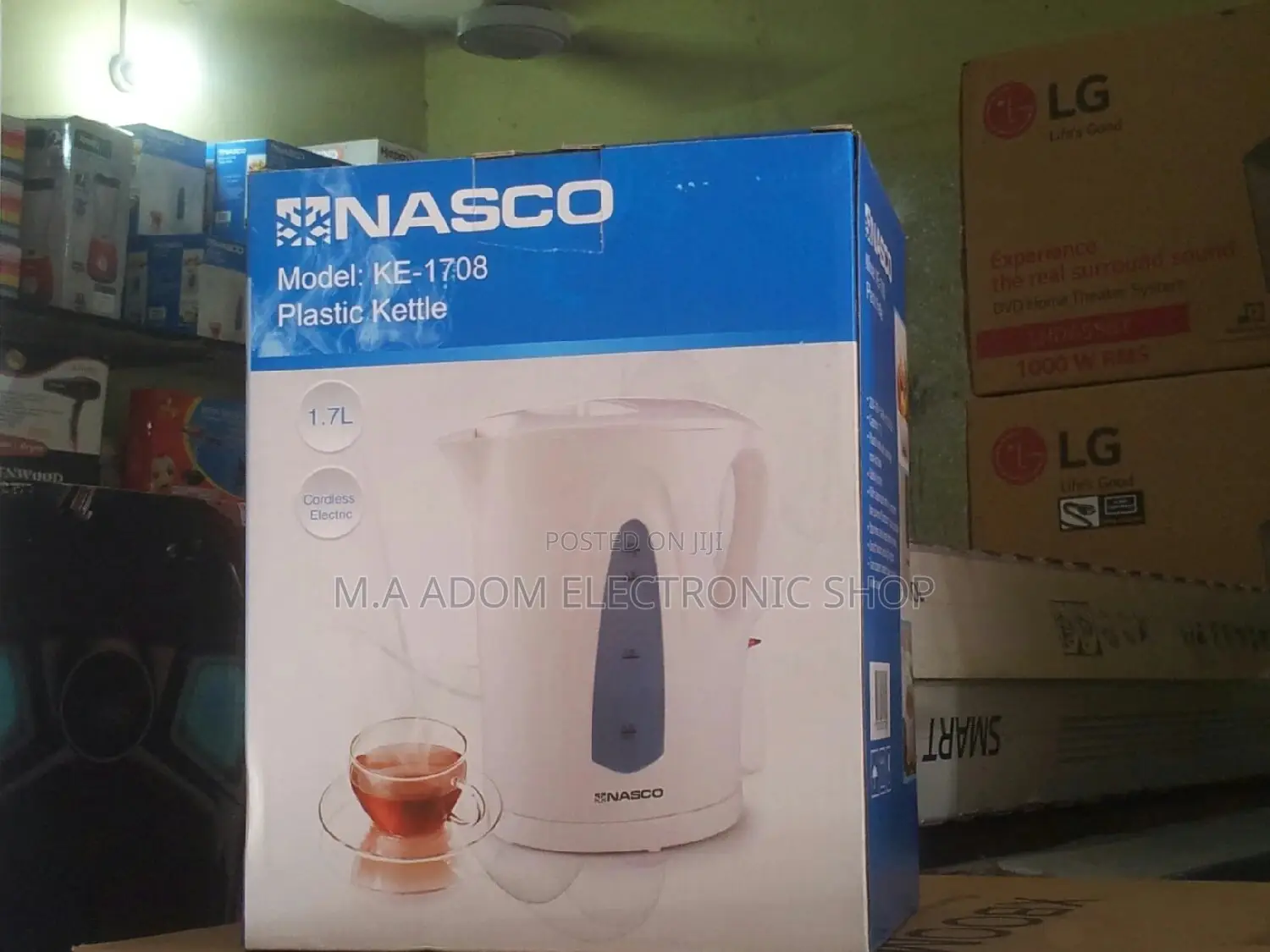 1.7litres Nasco Electric Kettle