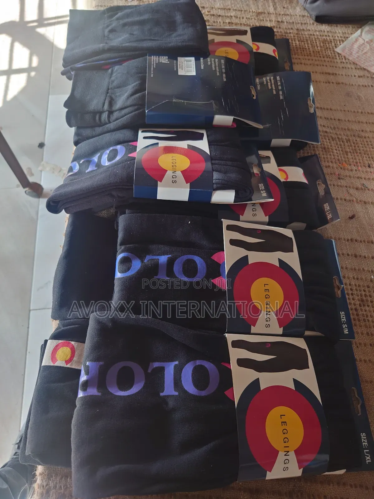 Women's Sport Leggings State of Colorado Flag Logo NWT