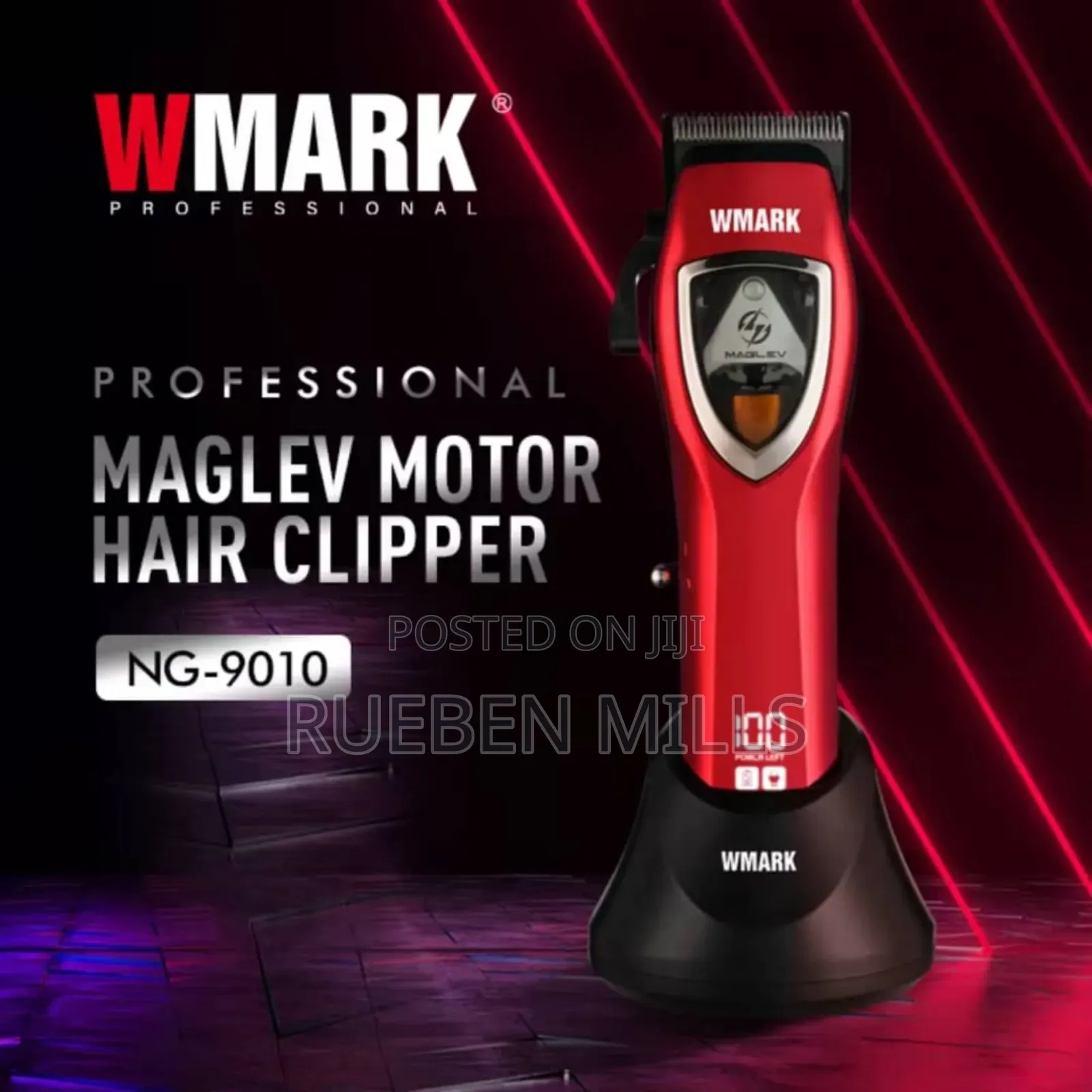 Wmark Ng-9010 Max 9000rpm Maglev Motor Barbering Machine Hair Clipper