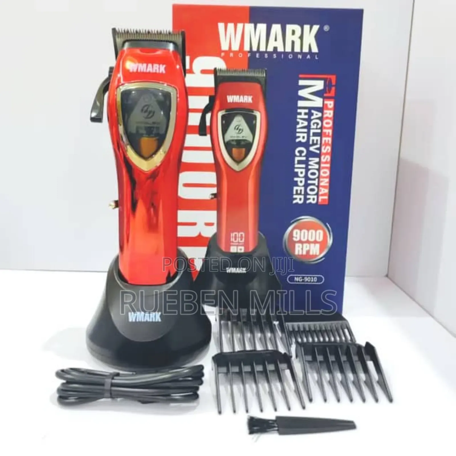Wmark Ng-9010 Max 9000rpm Maglev Motor Barbering Machine Hair Clipper