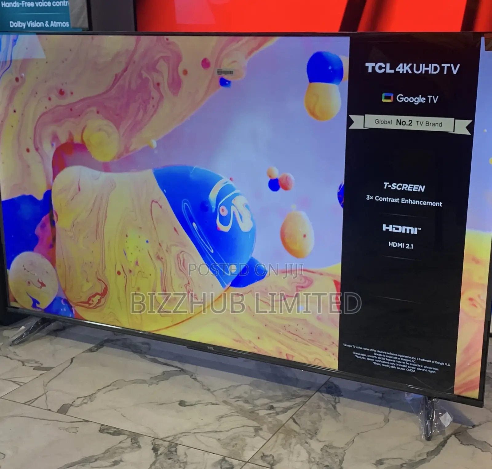 TCL 55′′ Uhd Smart Google Television