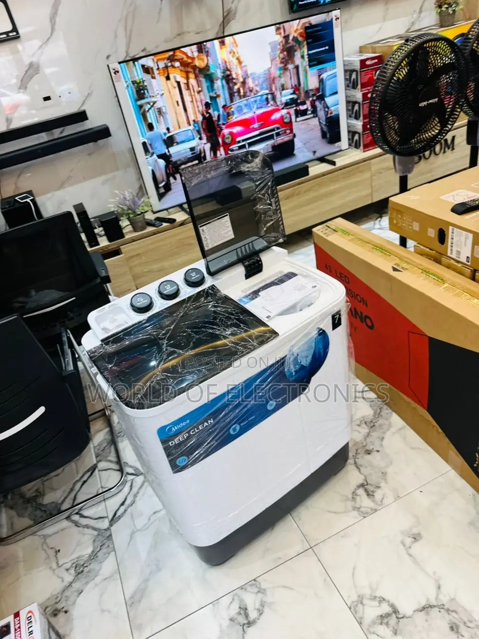 Affordable Washing Machine on Sale, Midea 7kg Toptwin Tub