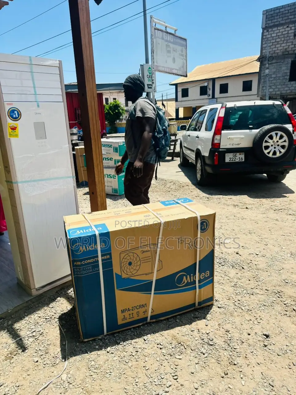 Classic Standing Ac Midea 3.5 Horse Power Tower