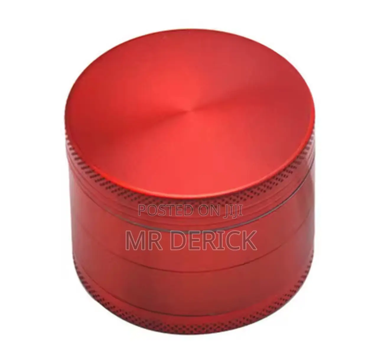 Red Mini 40mm 4 Layers Dry Herb Grinder or Crusher Metal Zinc Alloy