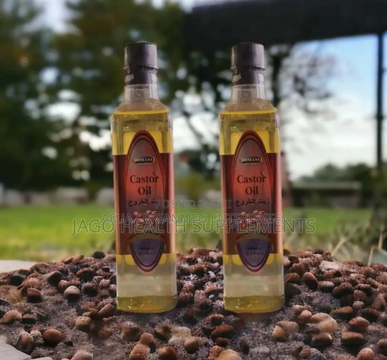 500ml Hemani Essential Castor Oil