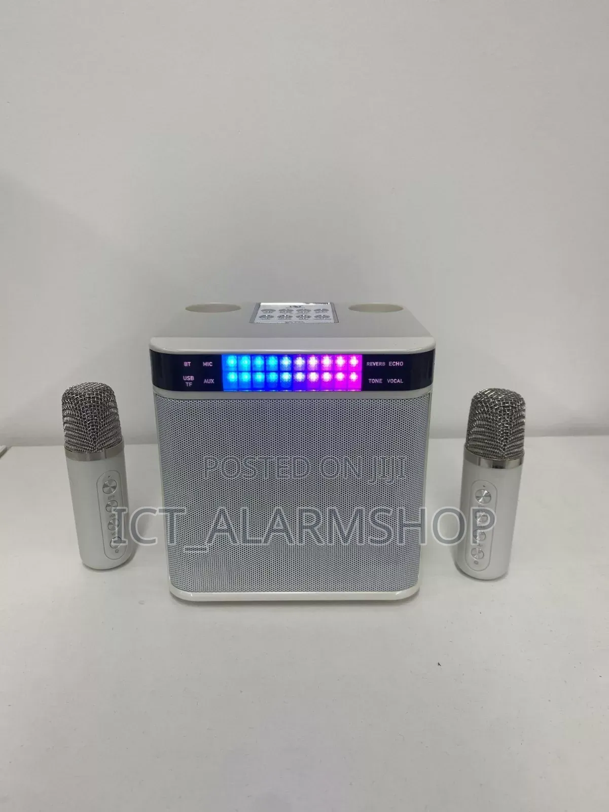 Karaoke Portable Bluetooths Speaker With Dual Wireless Microphone