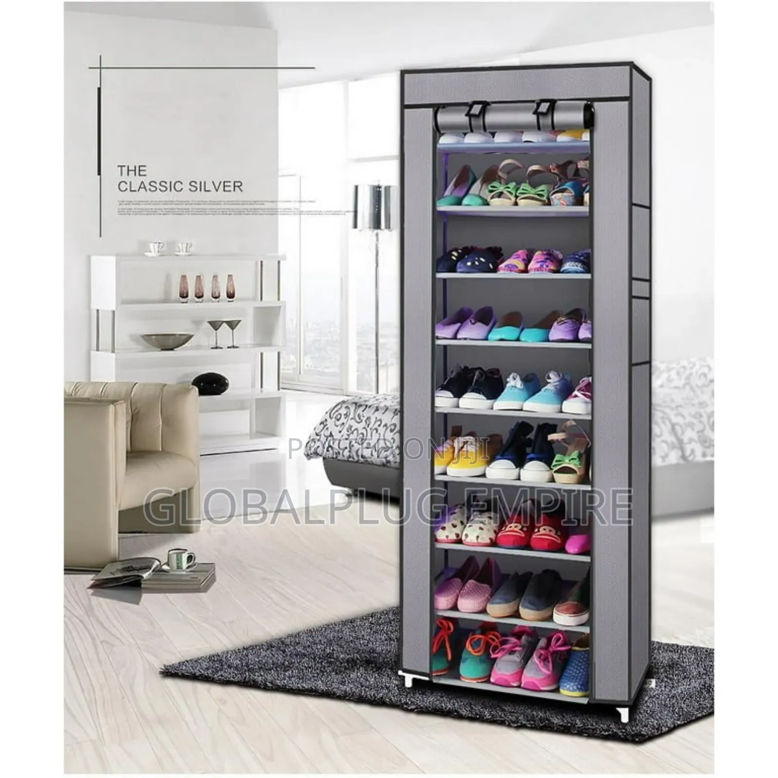 10 Layer Shoe Rack