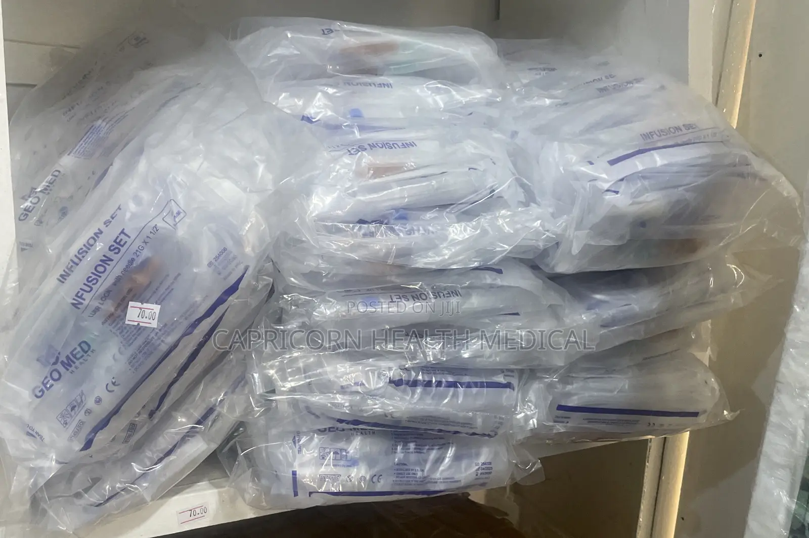 Plain Giving or Infusion Set 2.2ghc/Pc