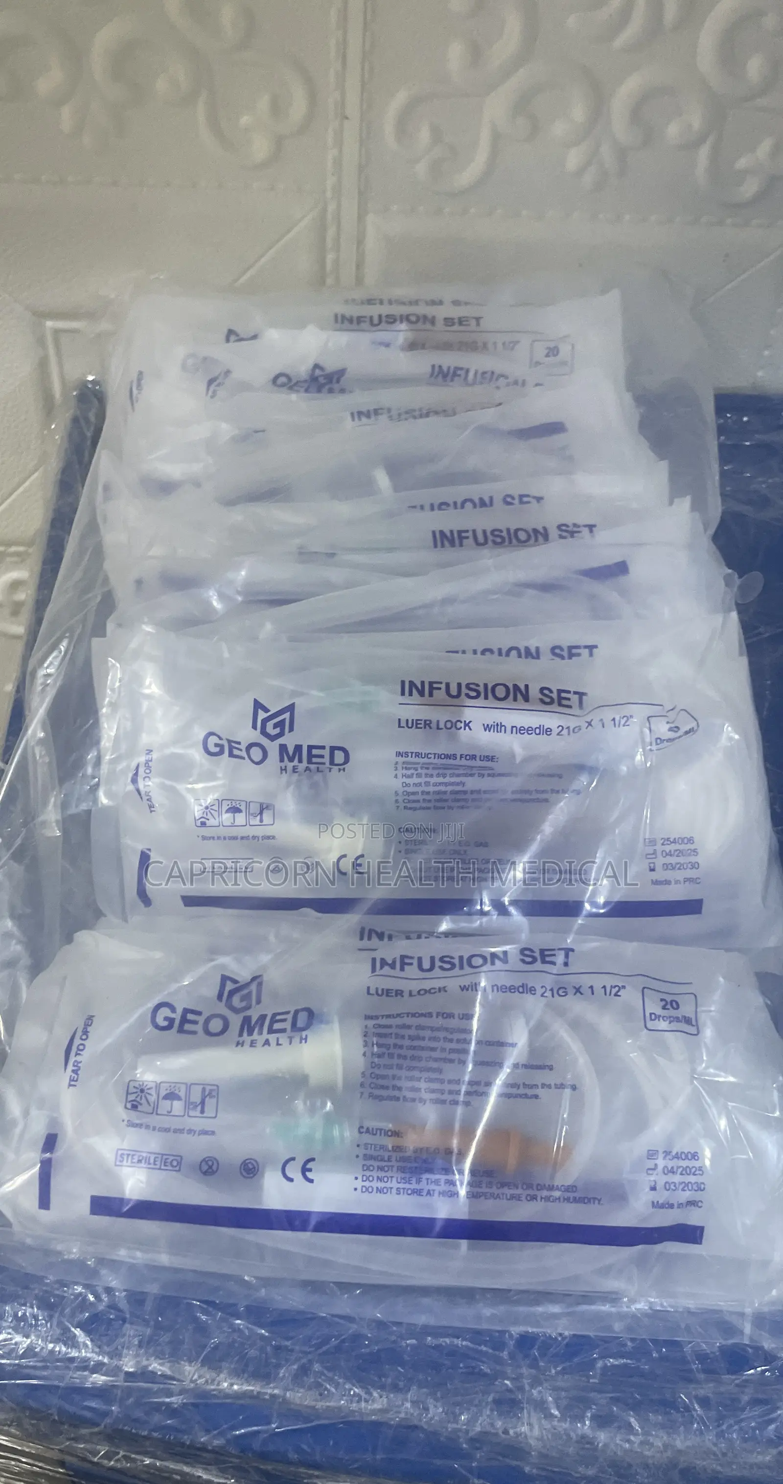 Plain Giving or Infusion Set 2.2ghc/Pc