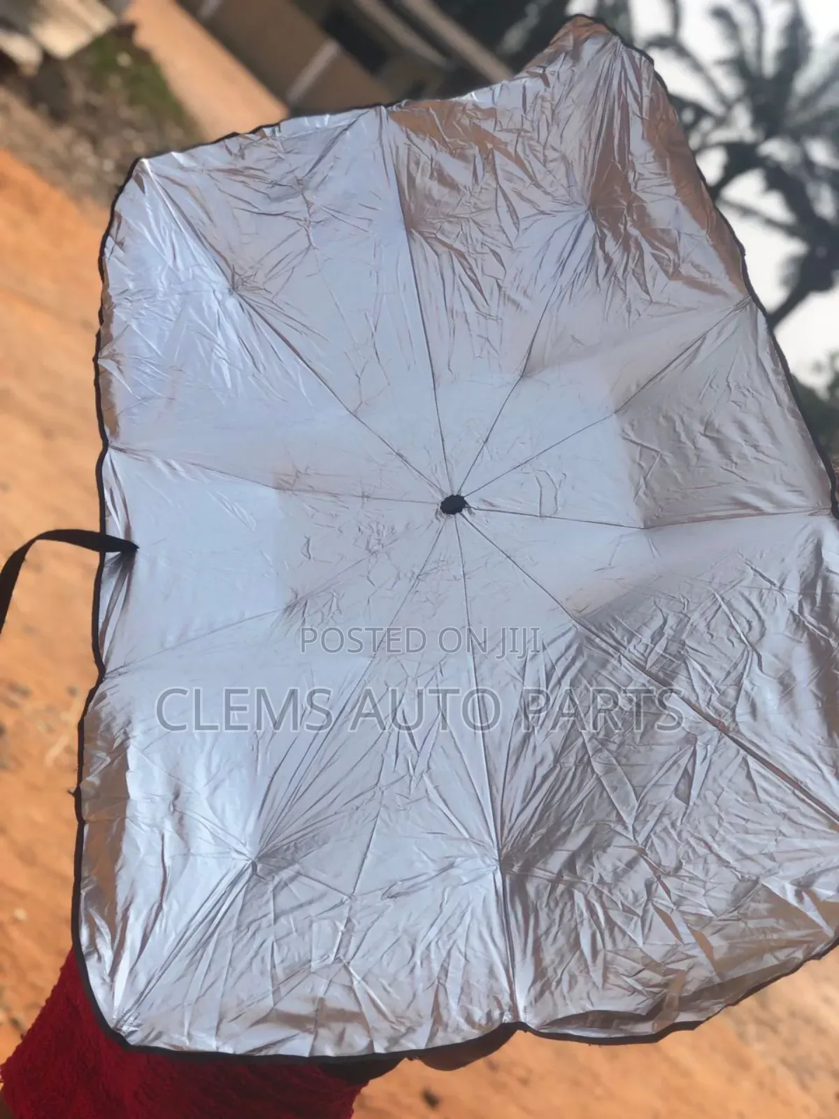 Uv-Blocking Car Umbrella – Stay Cool Always