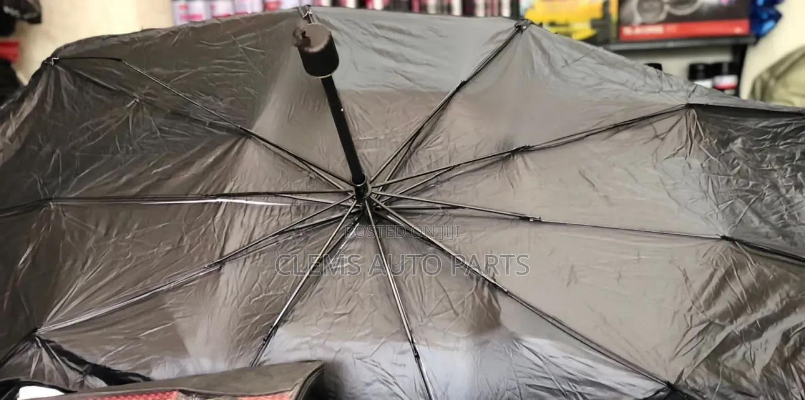 Uv-Blocking Car Umbrella – Stay Cool Always