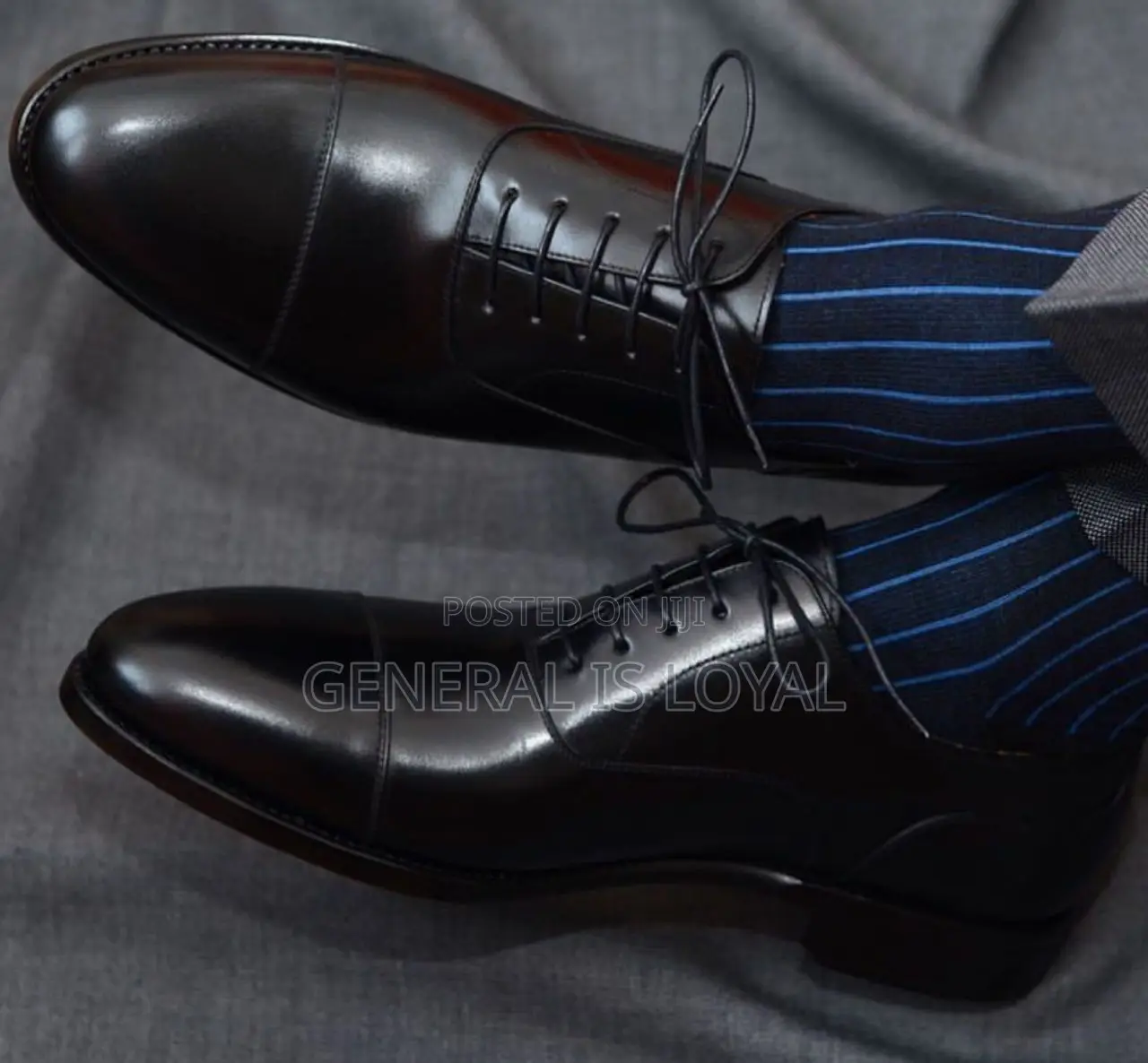Original Leather Black Leather Men’S Shoe