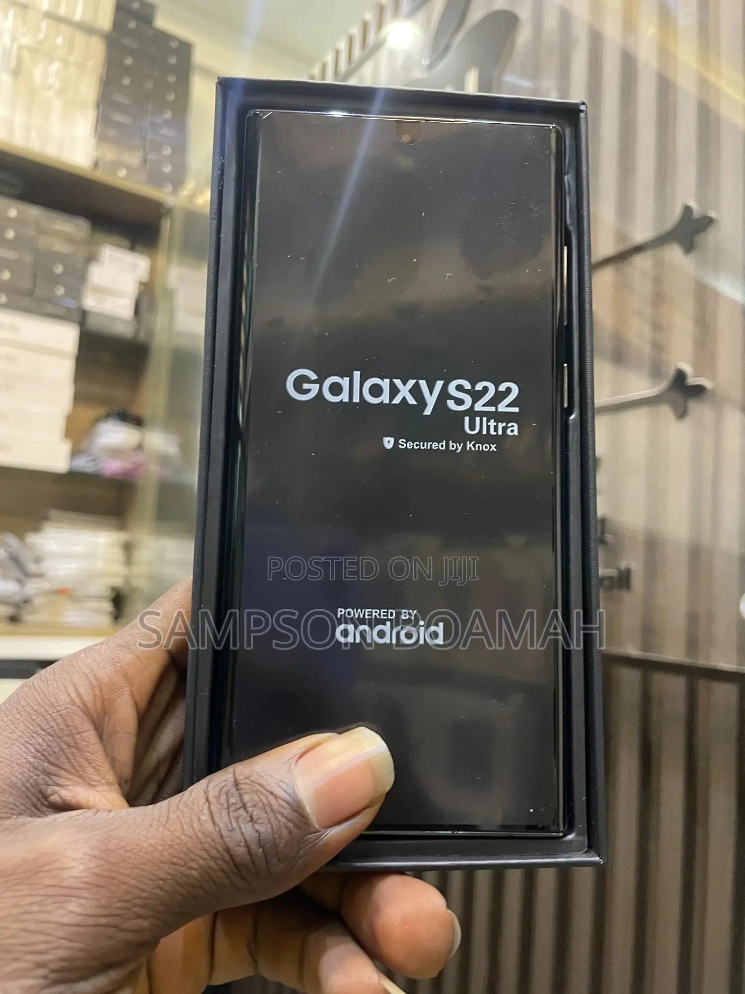 New Samsung Galaxy S22 Ultra 5G 128 GB Black