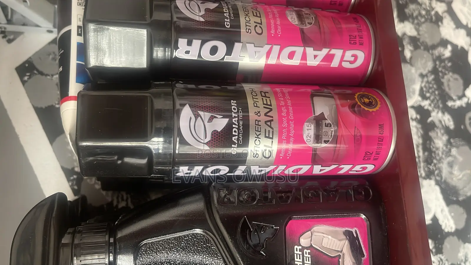Sticker and Pitch Cleaner