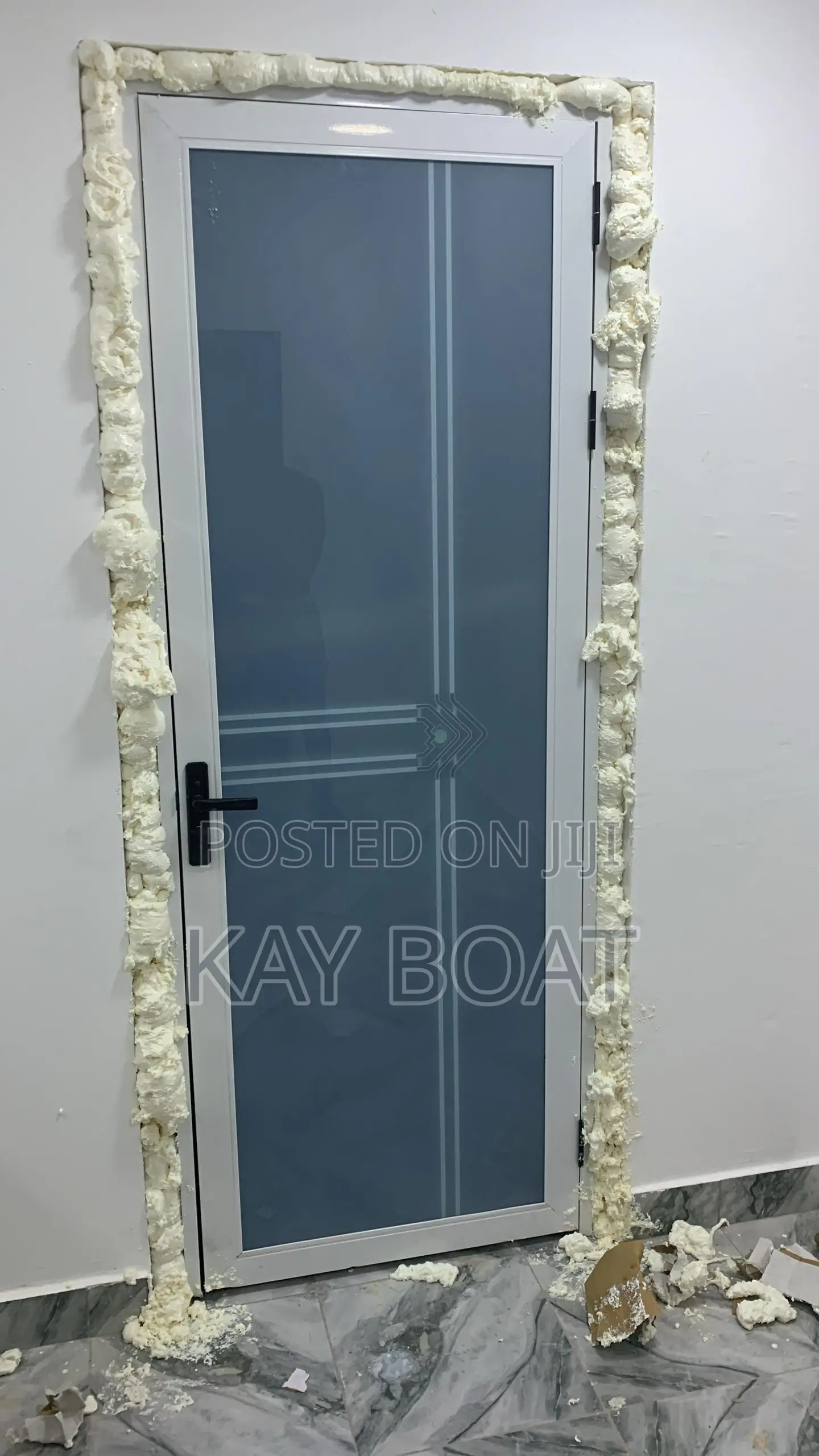 A Glass Door Delivered and Installed Nearly