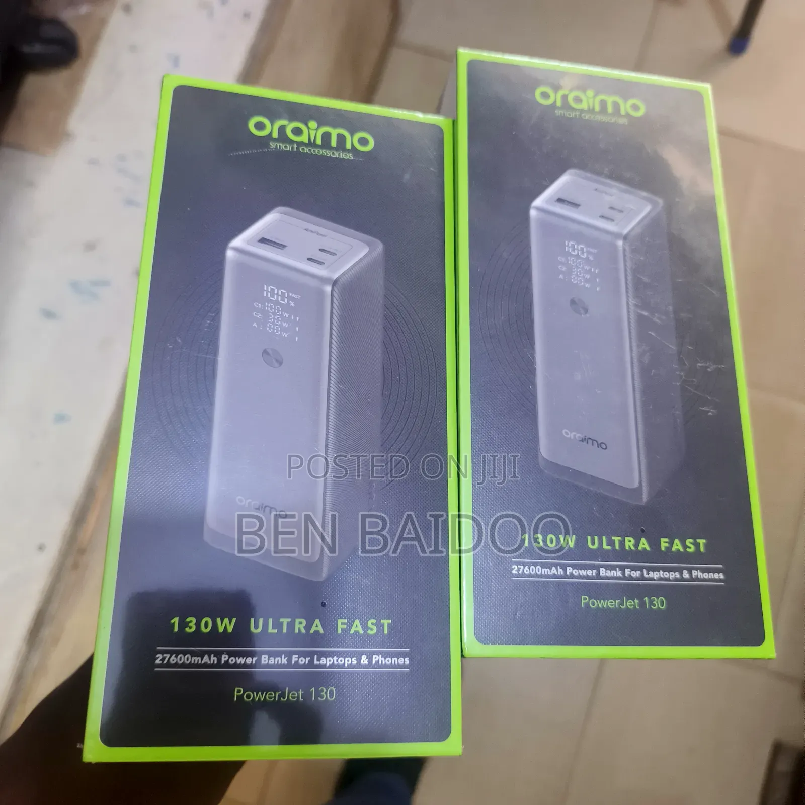 Oraimo Powerjet (Ultra Fast Laptop Phone Charger)
