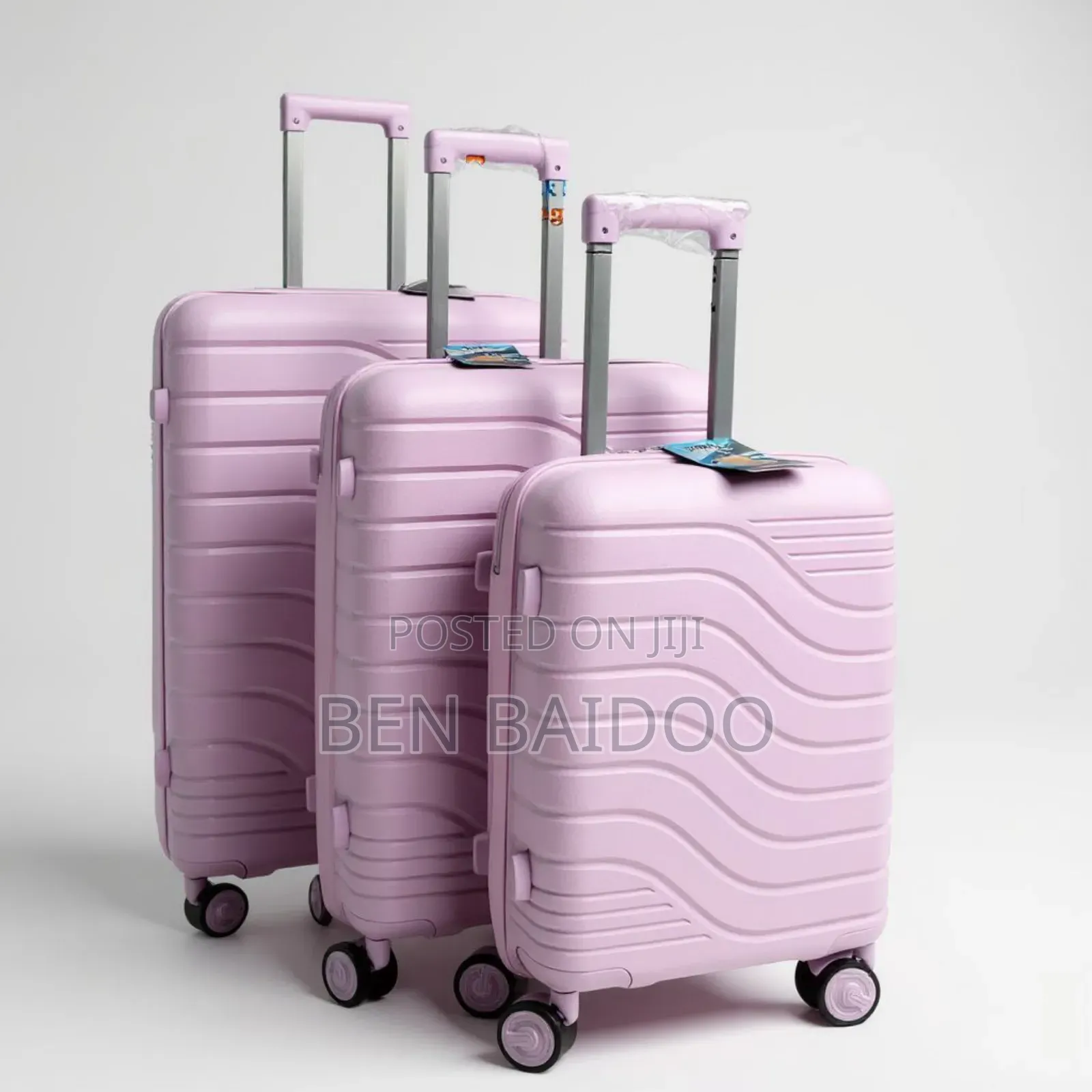 Plastic Travelling Suitcase 3in1(Built to Last Long)