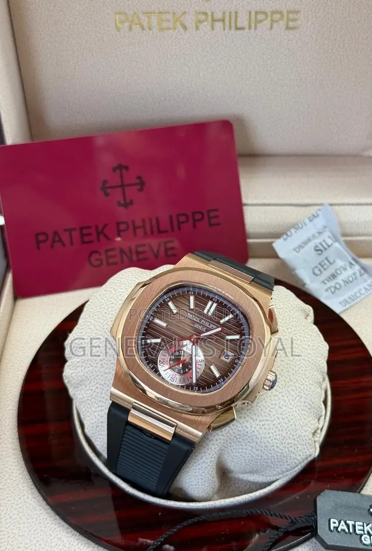 Patek Philippe Nautilus Chronograph 40.5mm 18k Rose Gold
