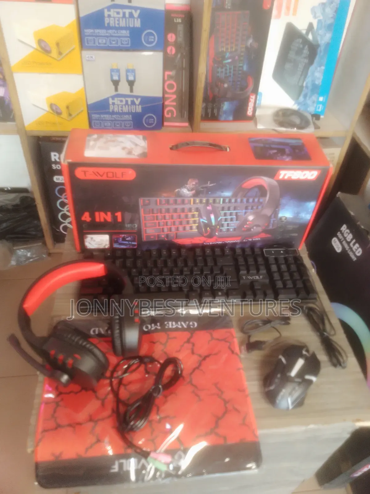 T-Wolf 4in1 Gaming Keyboard