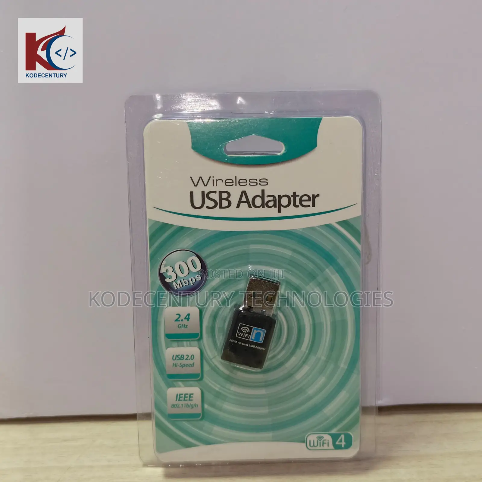 Wi-Fi Adapter (Usb, 300mbps)