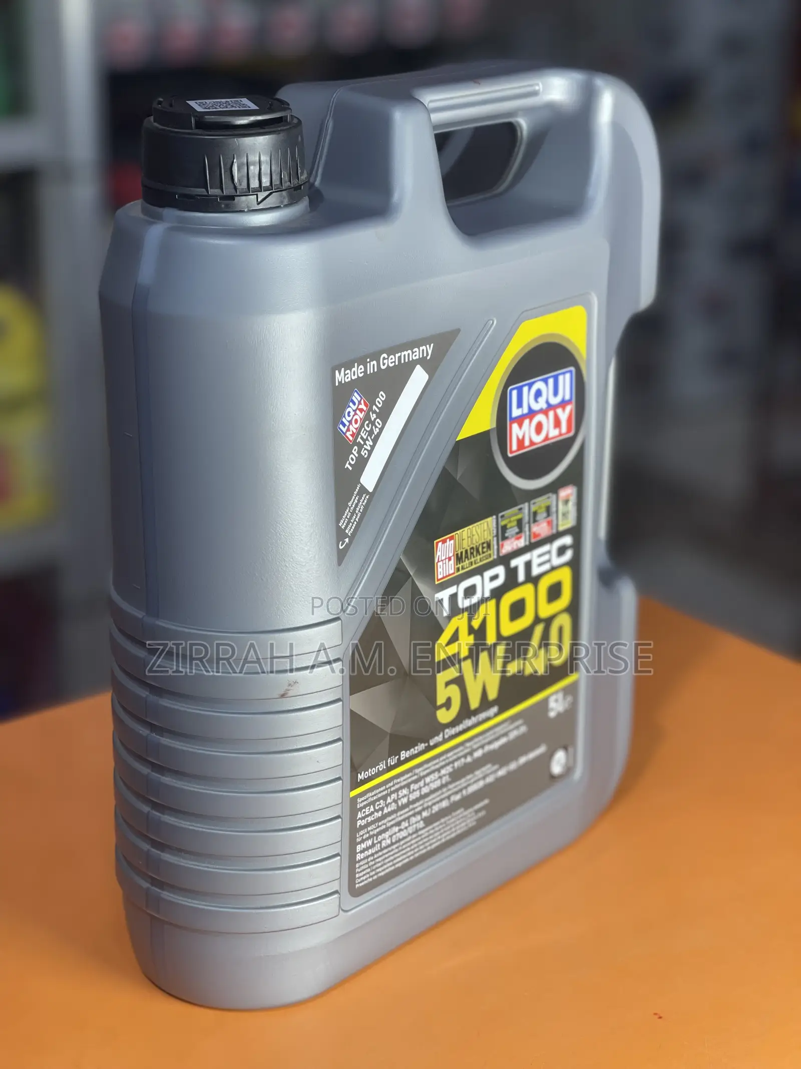 Liqui Moly Top Tec 4100 5w-40 5l