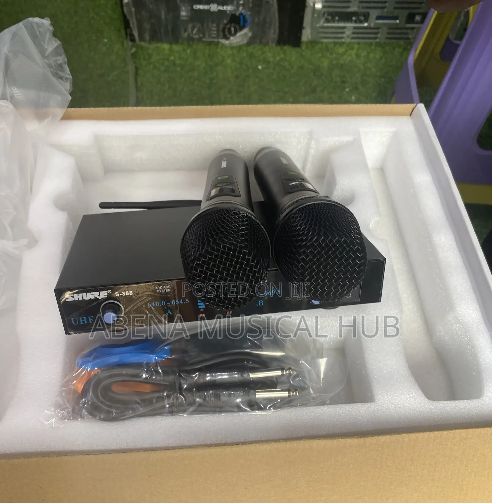 Shure S-388 Two in One Microphone
