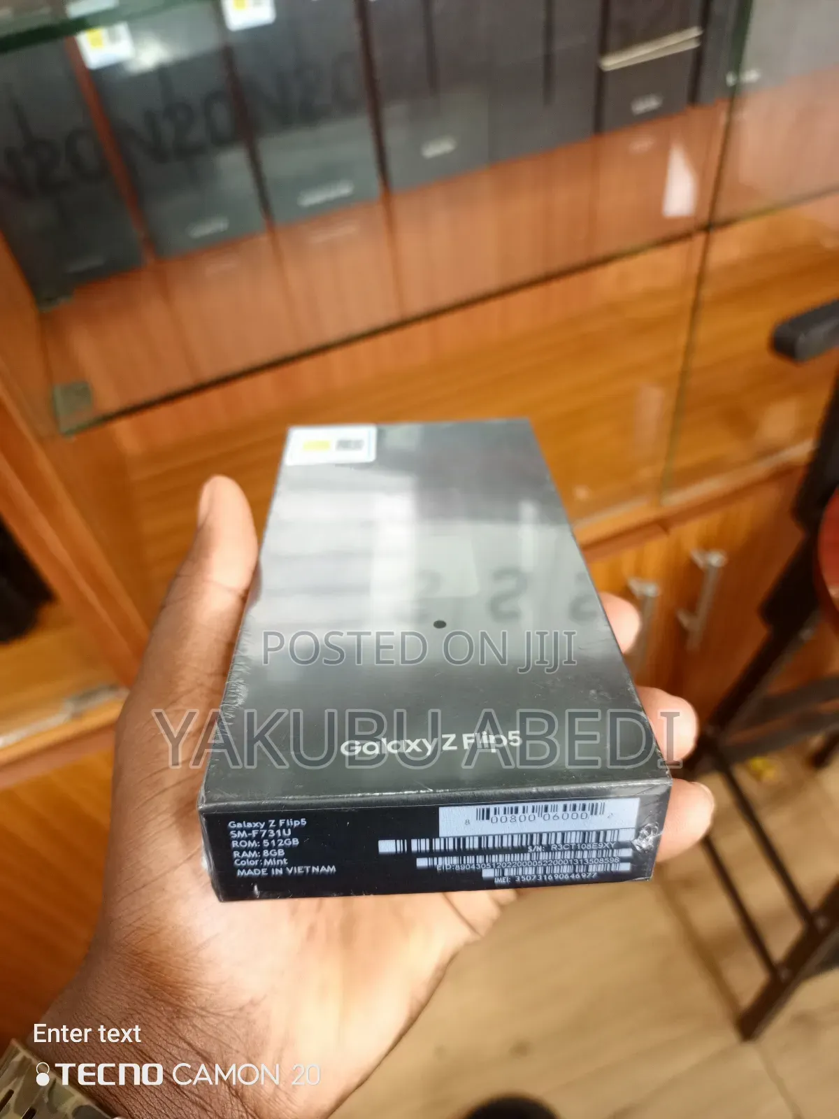 New Samsung Galaxy Z Flip5 512 GB Black