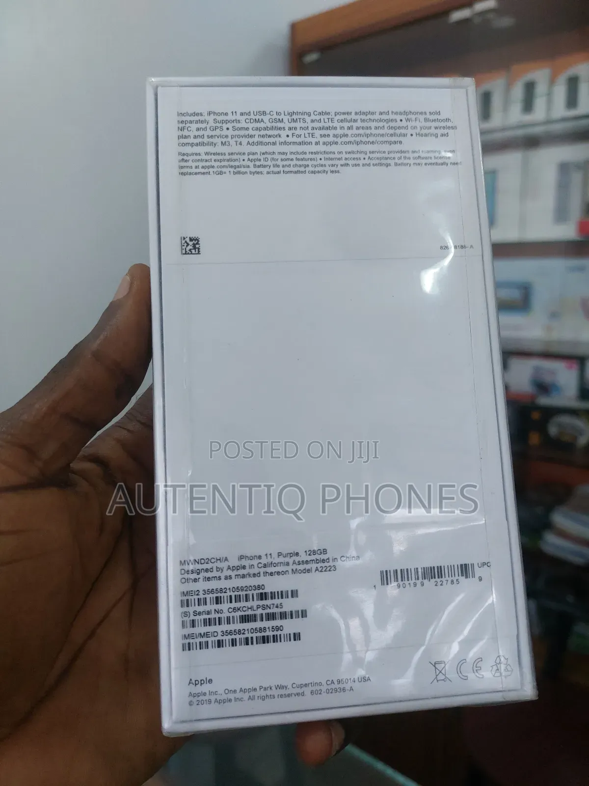 New Apple iPhone 11 128 GB Purple