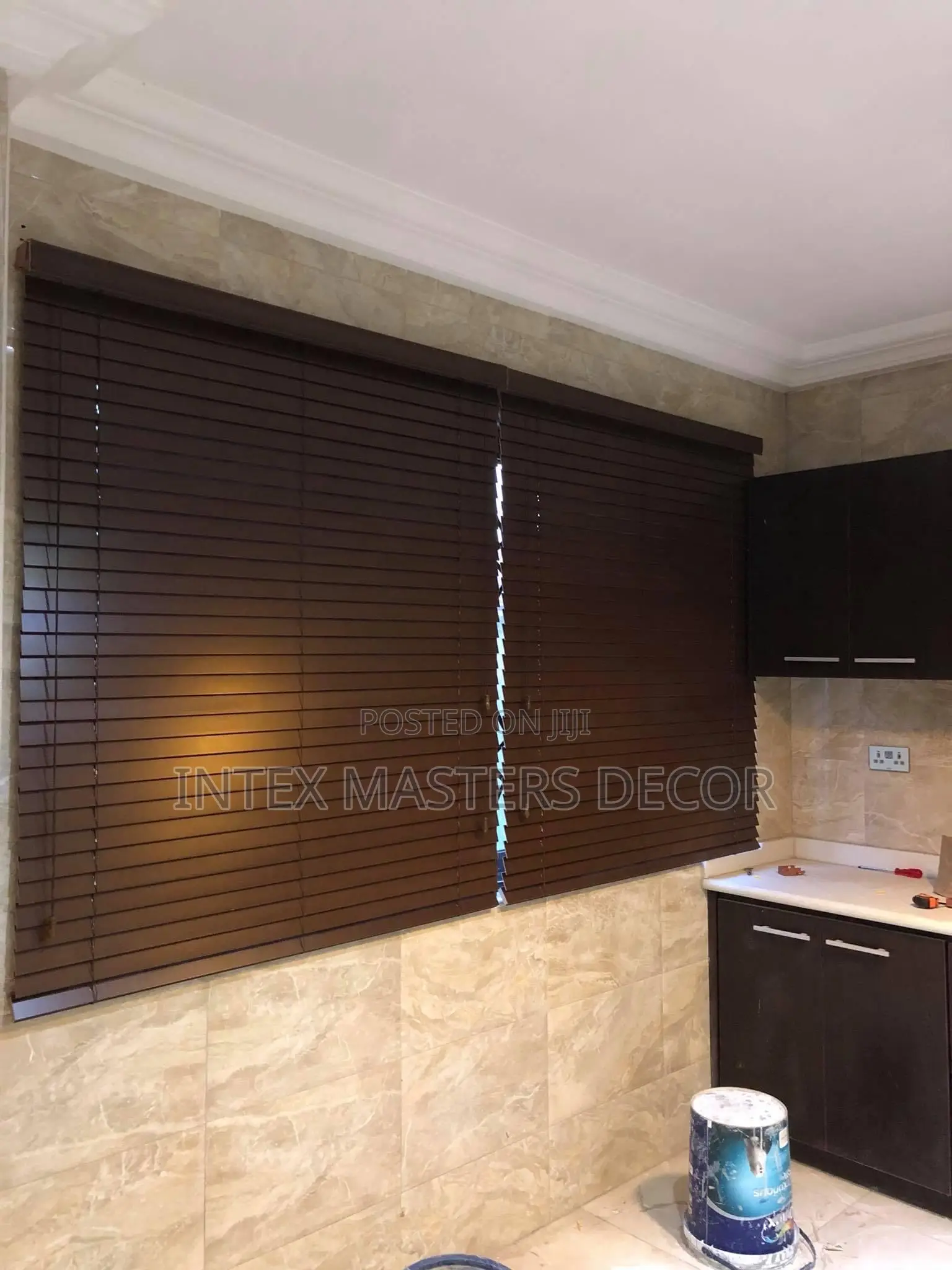 Coffee Wooden Blinds
