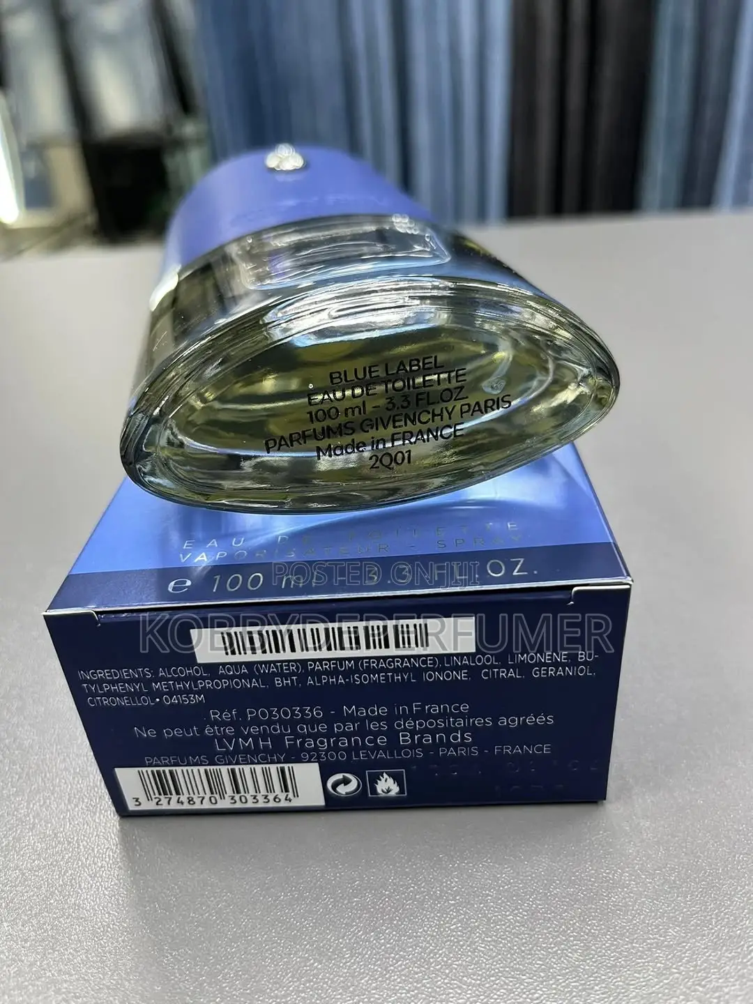 Givenchy Pour Home Blue Label