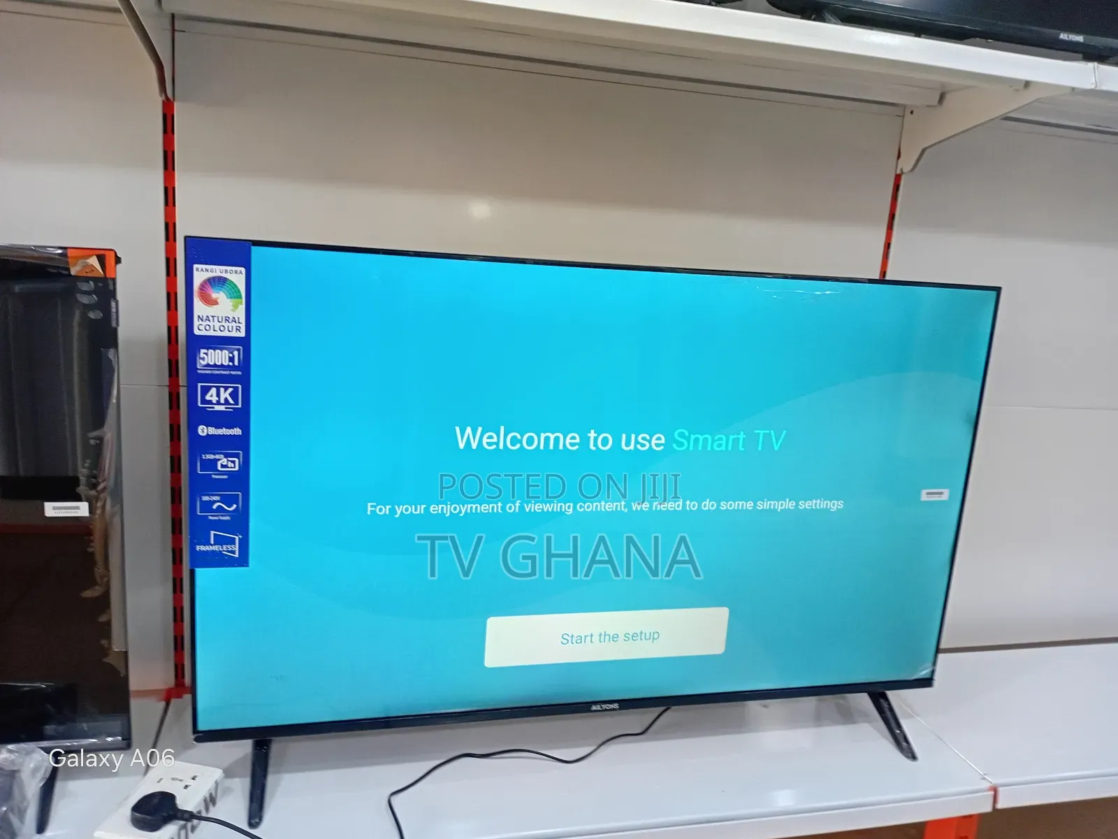 Ailyons 50 Inches Smart Flat Screen – Sharp Slim