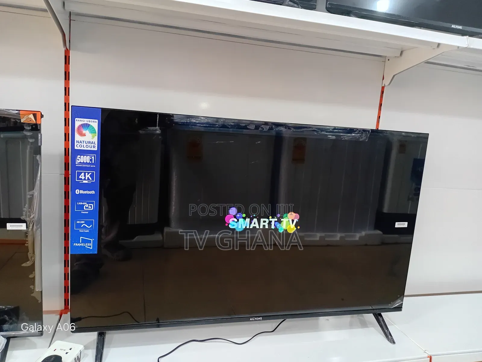Ailyons 50 Inches Smart Flat Screen – Sharp Slim