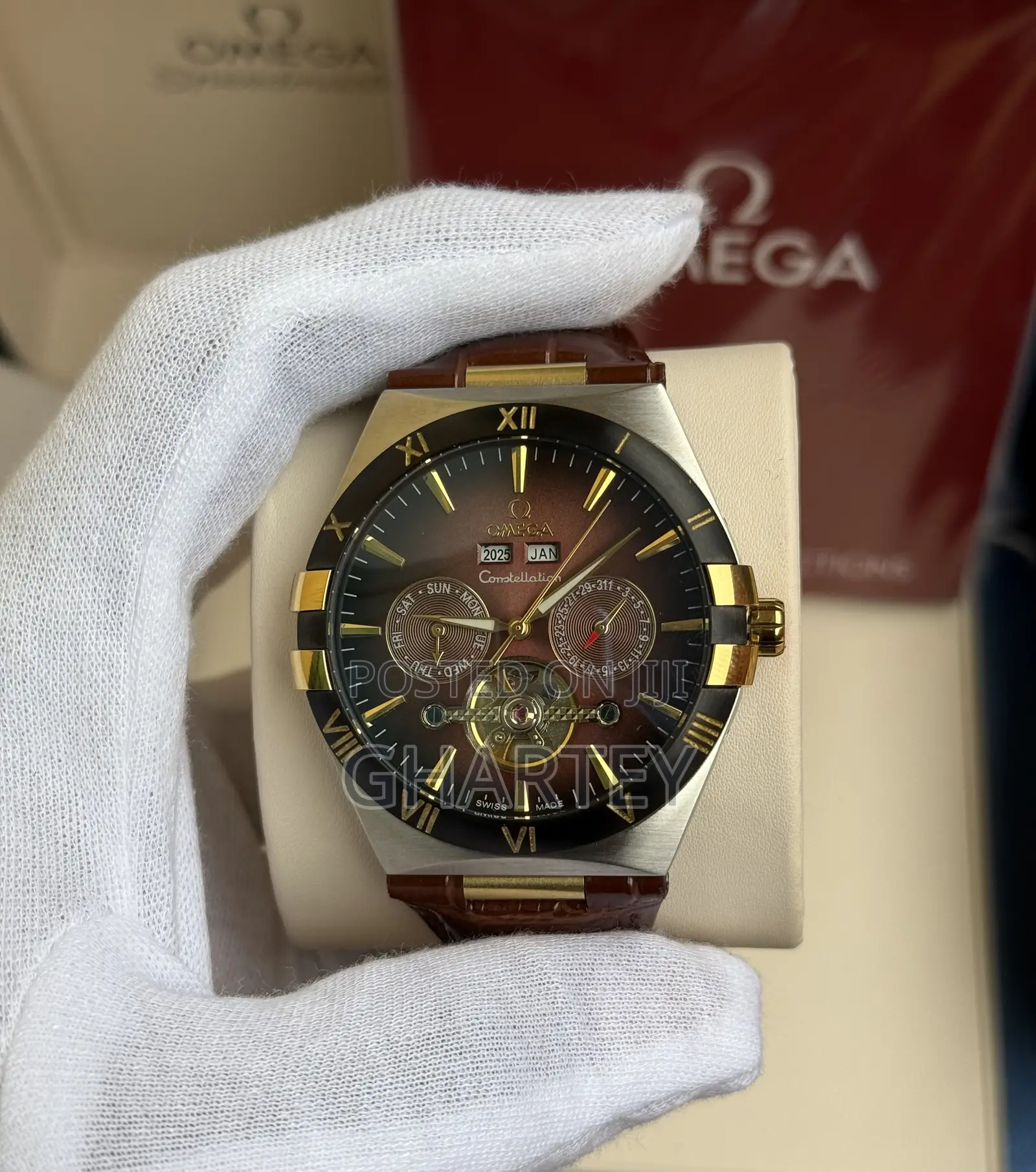 Omega Constellation Analog Mechanical Men’S Watch
