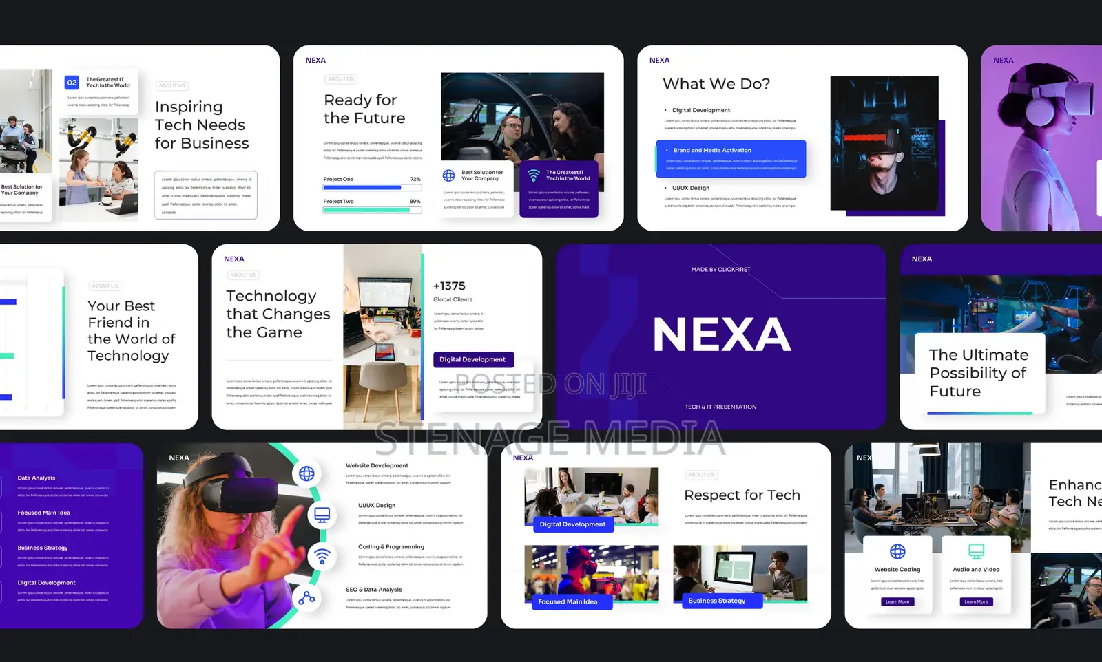 Presentation Slide Design – Premium Business Creative Slide Decks