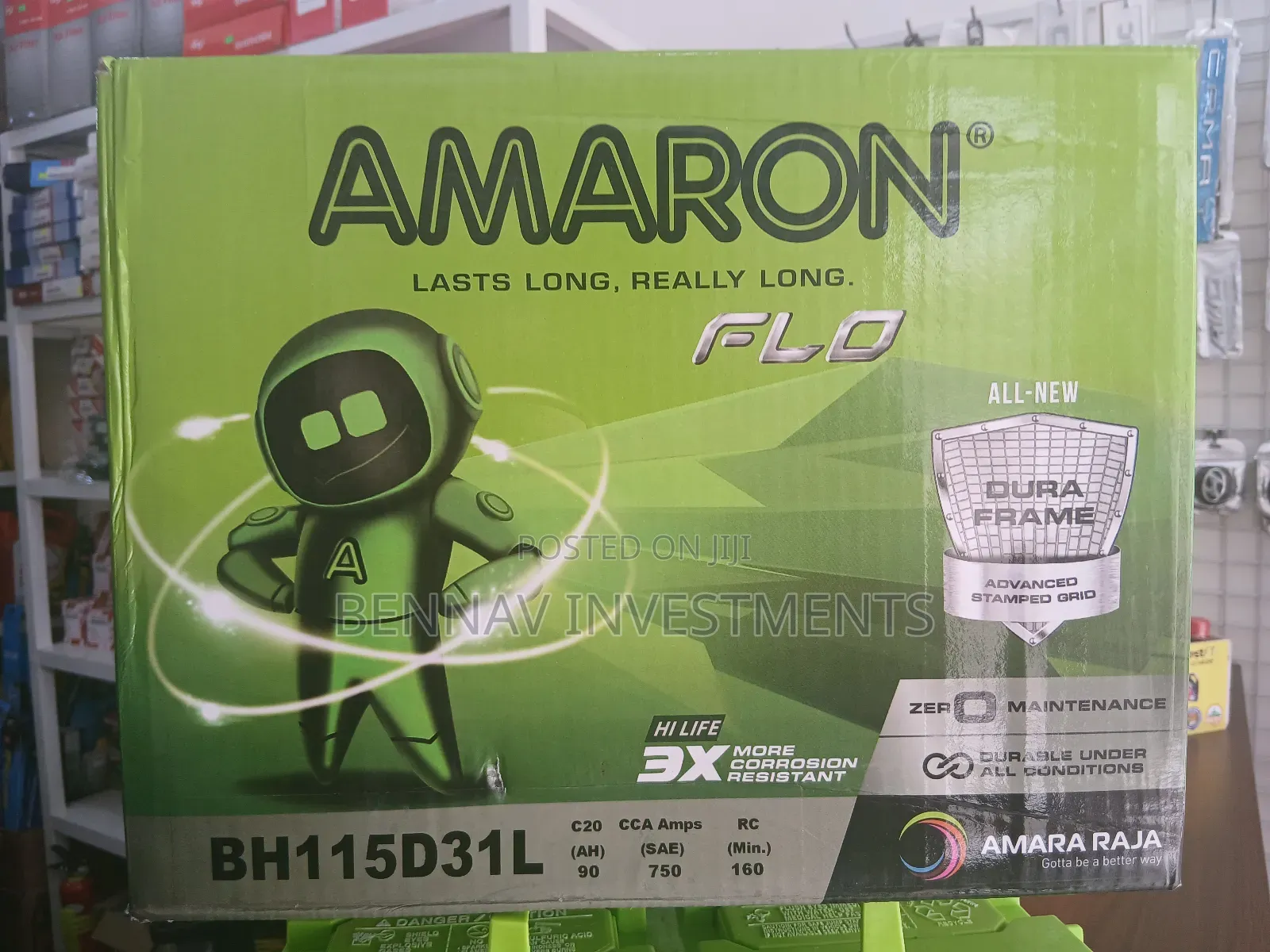 17 Plates 12volts 90ah Amaron Battery