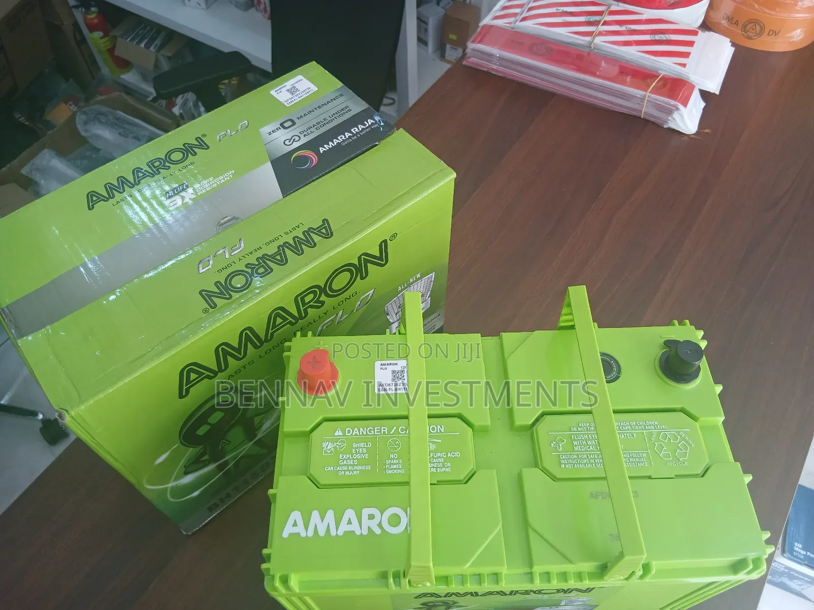 17 Plates 12volts 90ah Amaron Battery