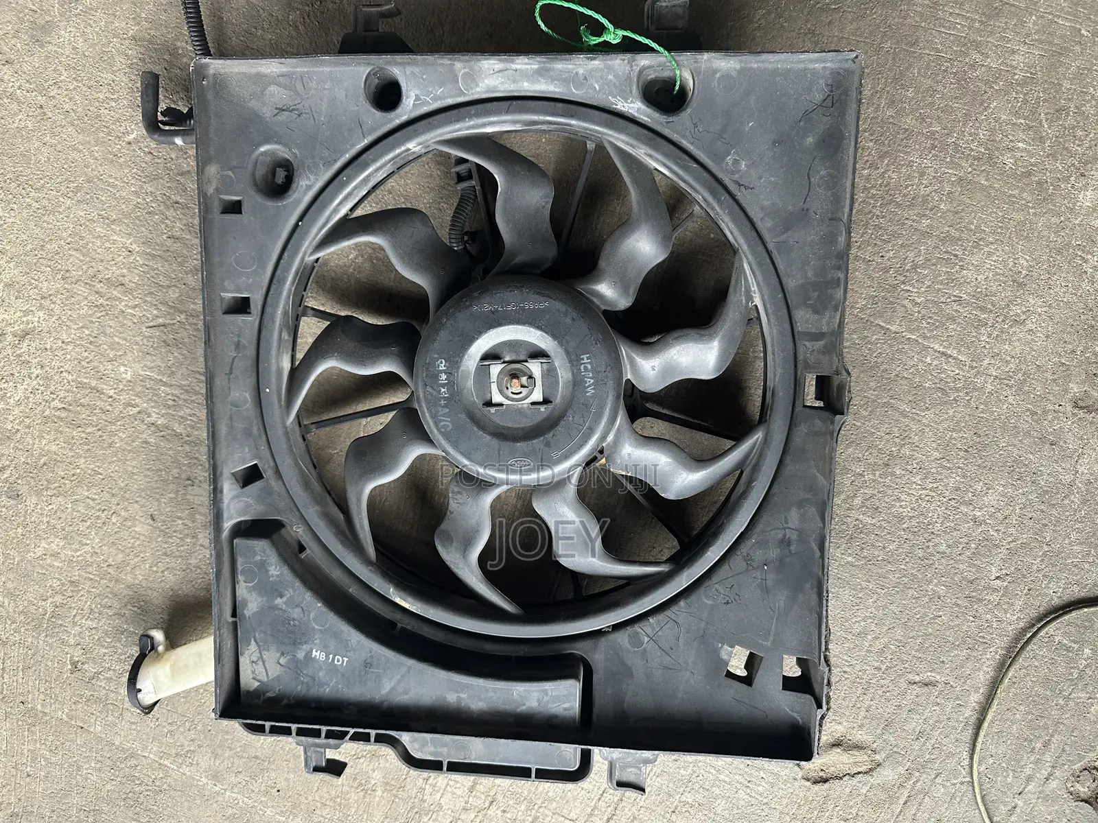 Kia Morning 2012 -2016 Radiator Fan Complete