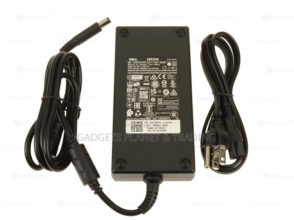 Dell / Alienware 180 Watt Laptop Charger Power Adapter