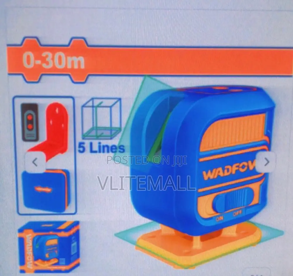 Wadfow Self-Leveling Line Laser Green Beam 30m - Wle3m06