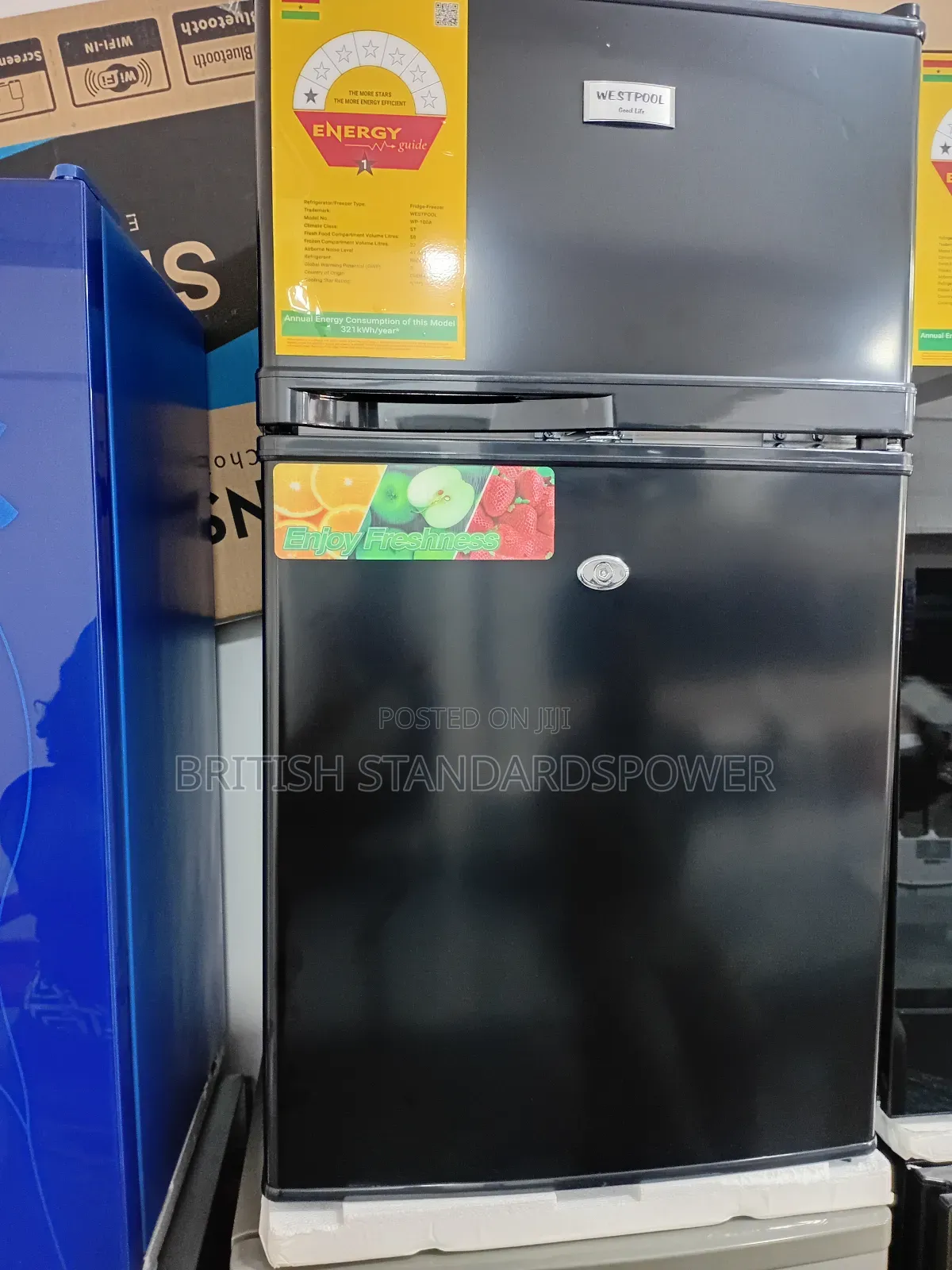 Double Door Westpool 100a 80l Fridge