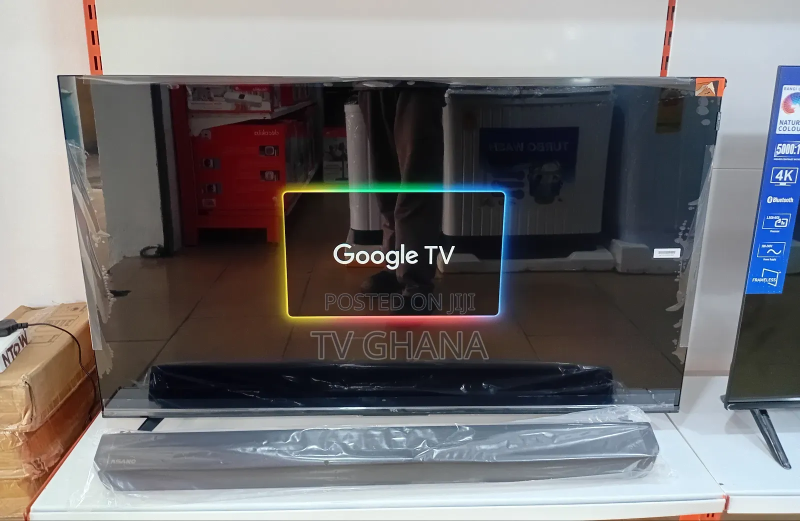 TCL 50" Smart Tv – Bright, Bold, Brilliant