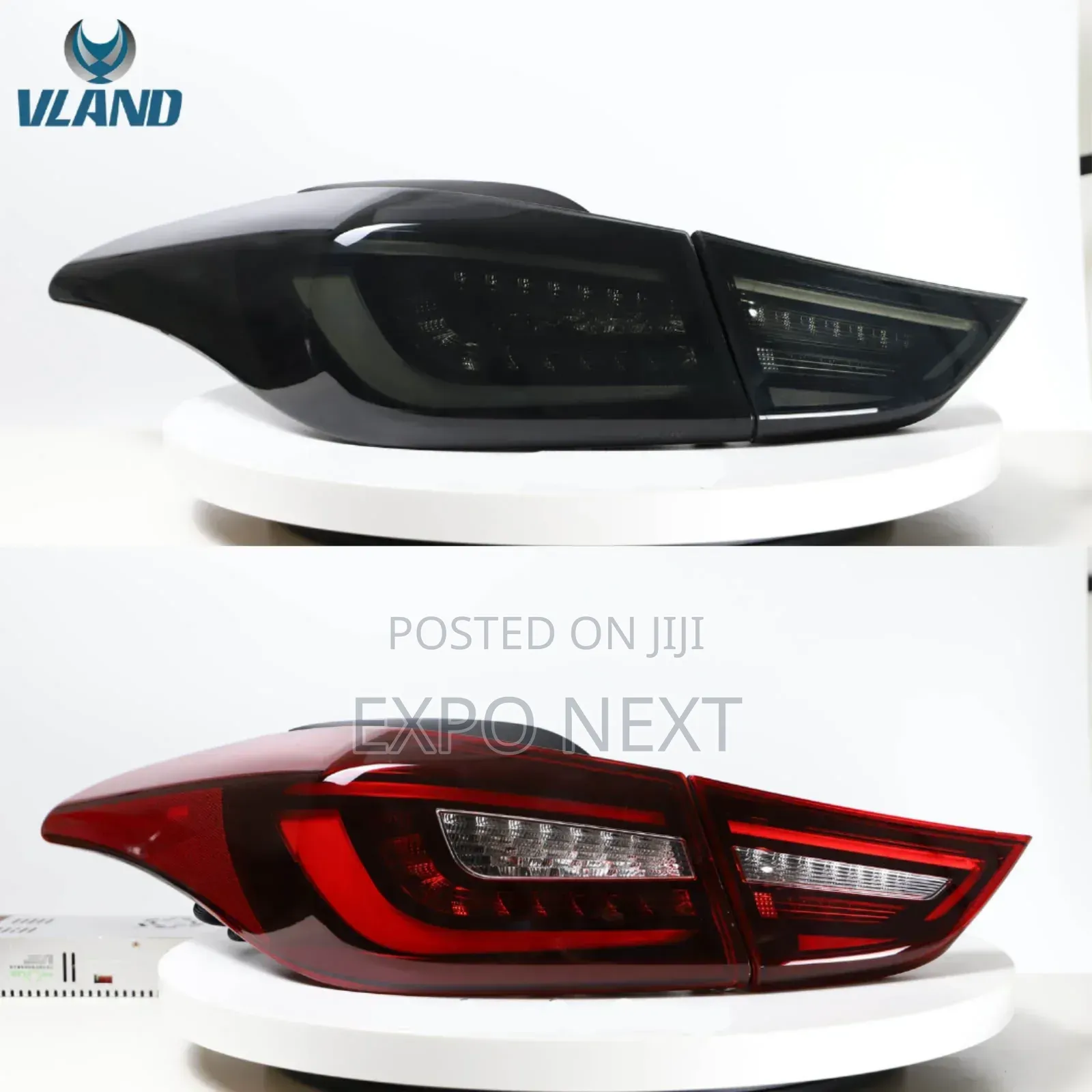 Elantra Taillight 2011- 2016 Led Black Set