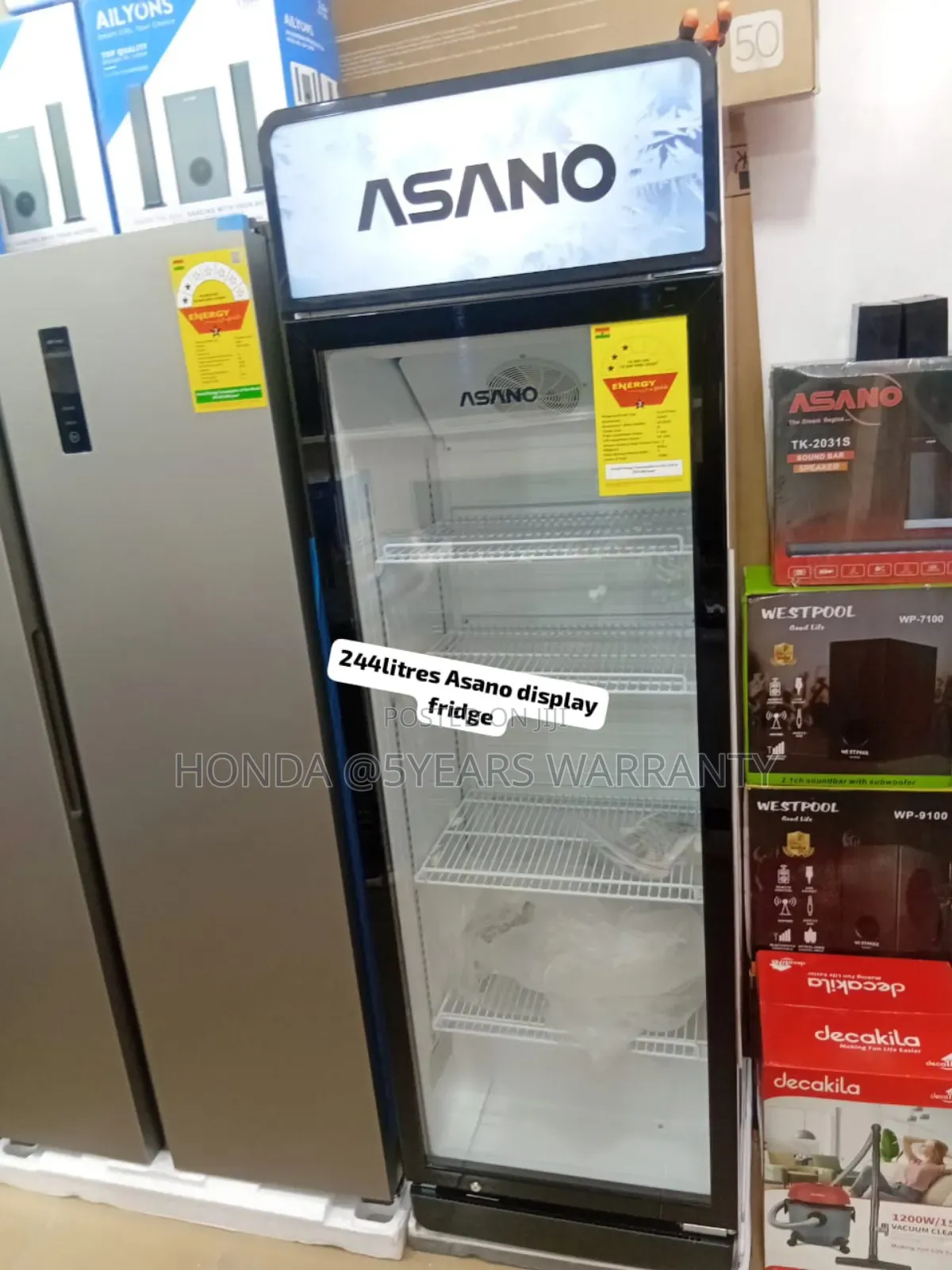 Asano 244litres Display Refrigerators 244litres Asano Fridge