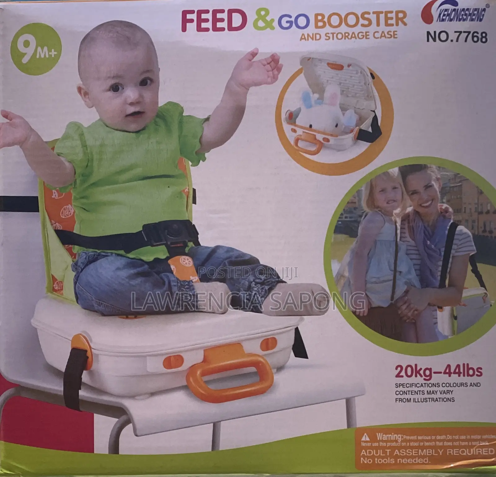 Feed and Go Booster and Storage Case