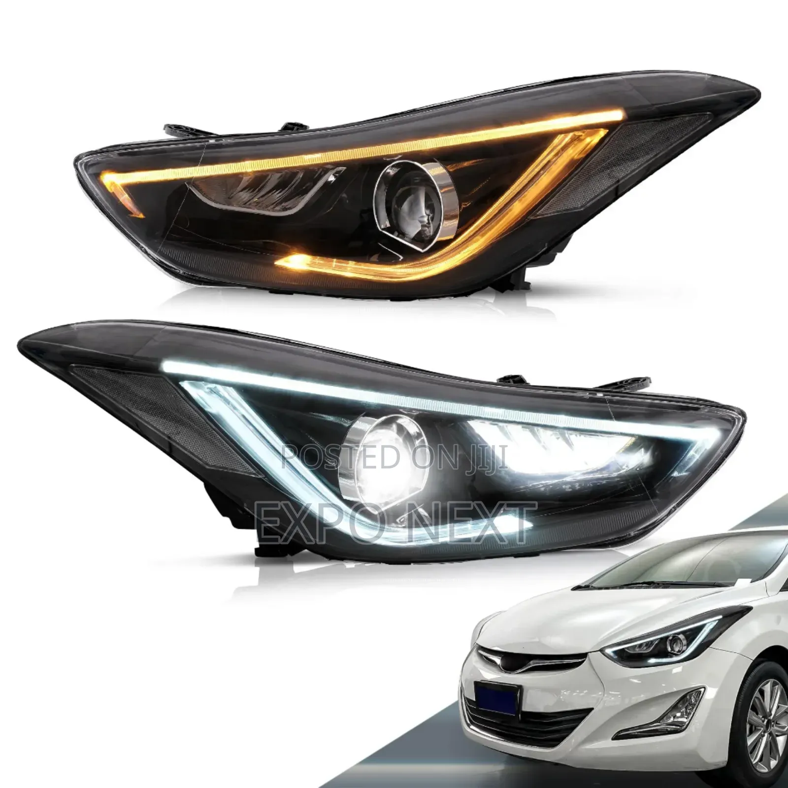 Elantra Headlight2011- 2016 Led (Avante Md)