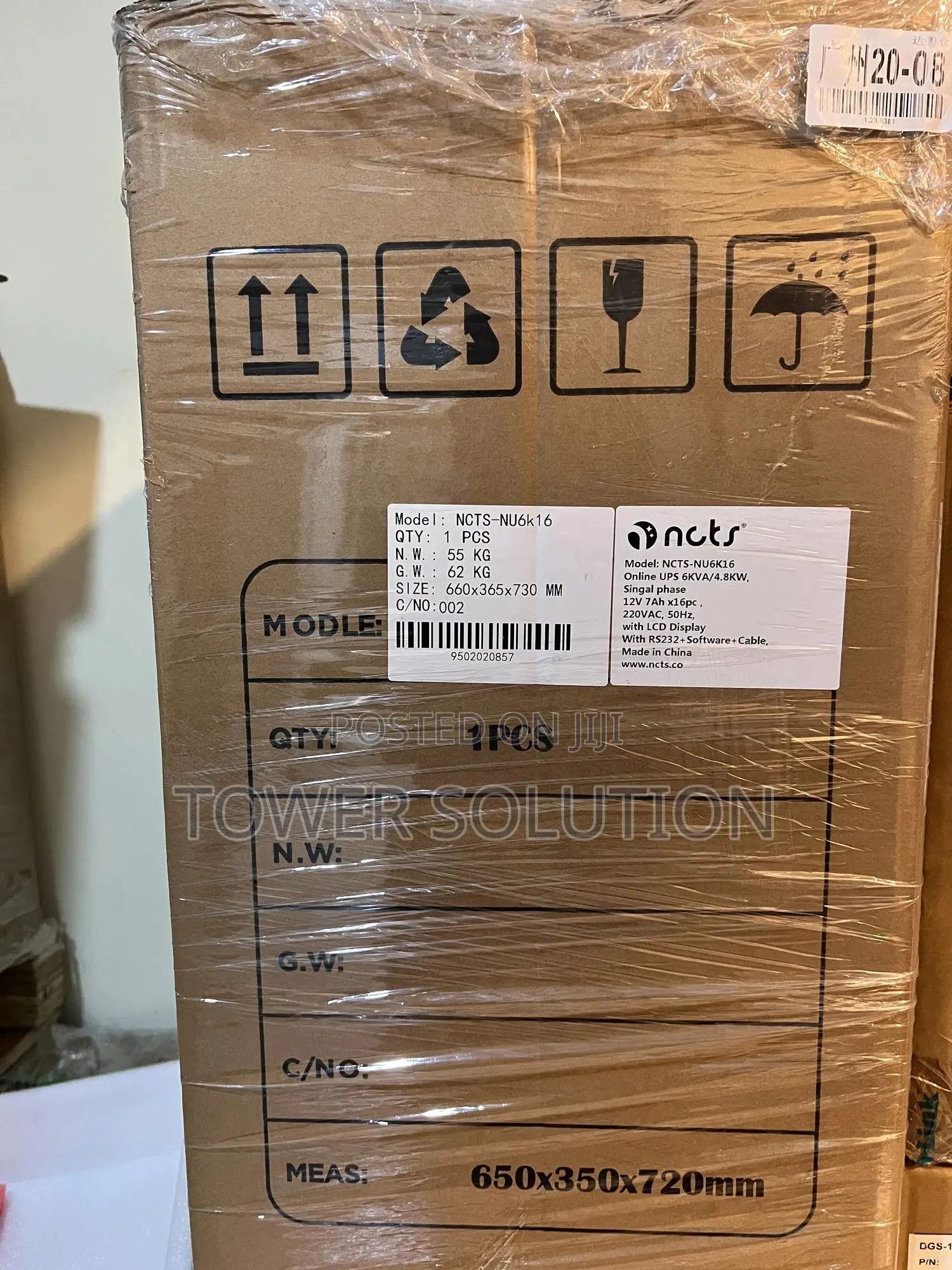 NCTS Online Ups 6kva/4.8kw