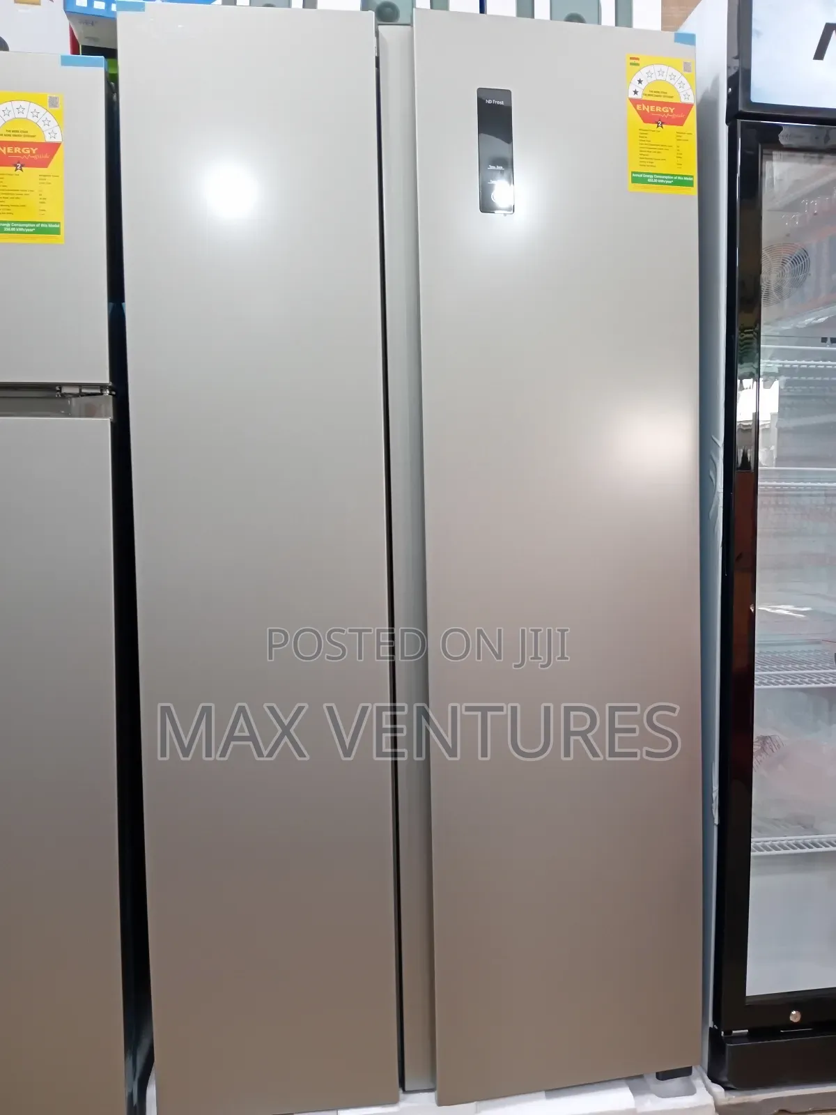 Side by Side Double Door Sigma 528litres Refrigerator