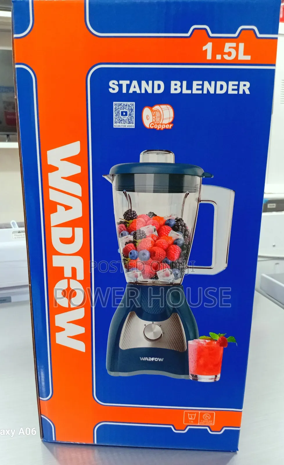 Ghost Frame Wadfow 1.5l Stand Blender Electric Wadfow 1.5l Blender